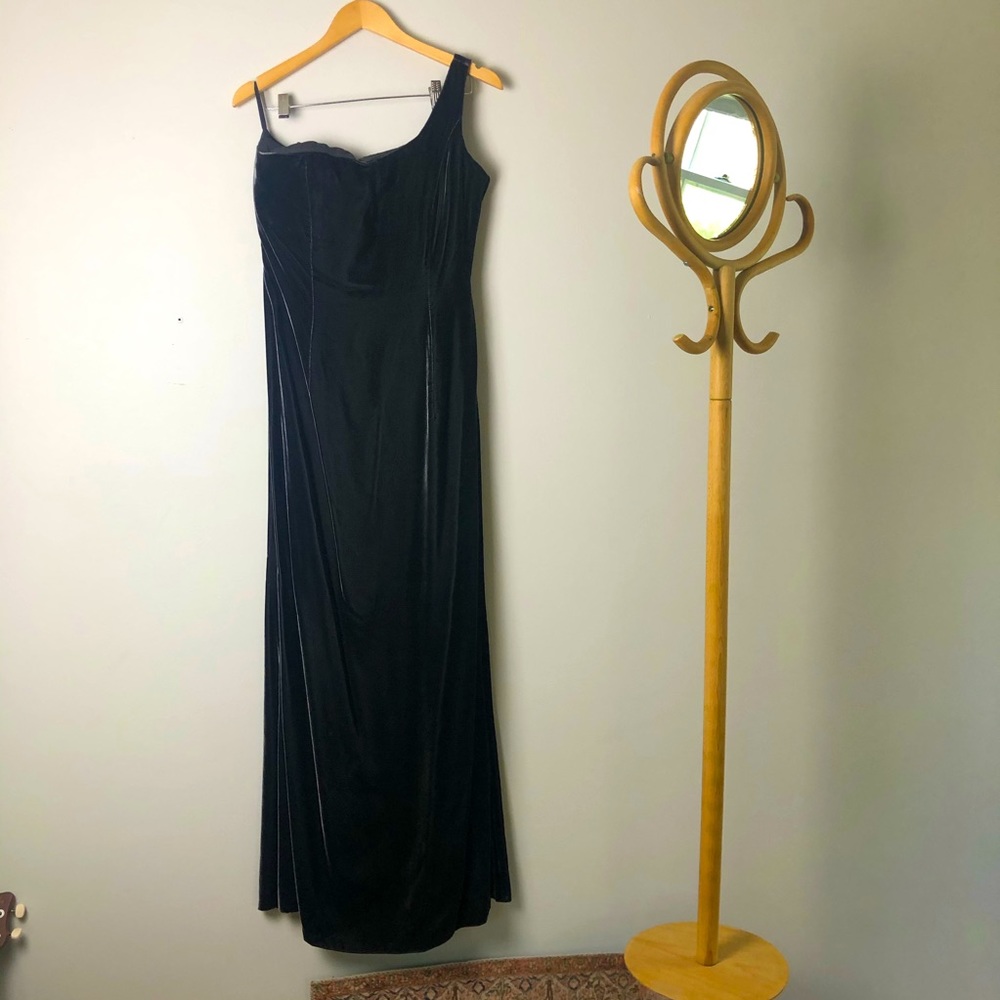 VTG Giorgio Armani Velvet Formal Dress - 10